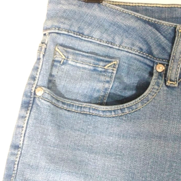 JESSICA SIMPSON ROLLED CROP SKINNY JEANS SIZE 8 - Picture 3 of 14